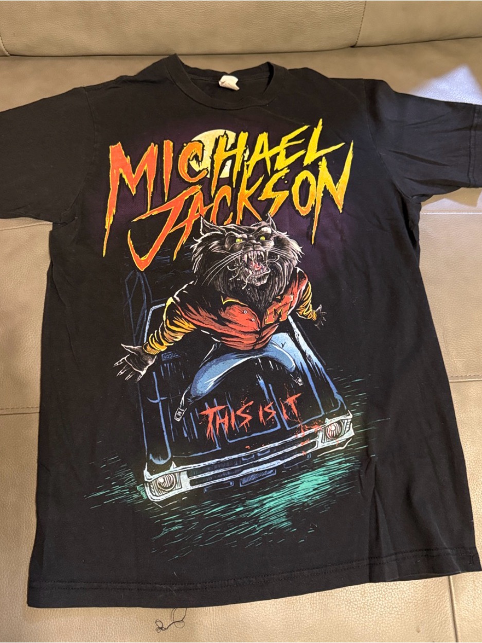 Michael Jackson Official  This Is It Concert Merchandise Small